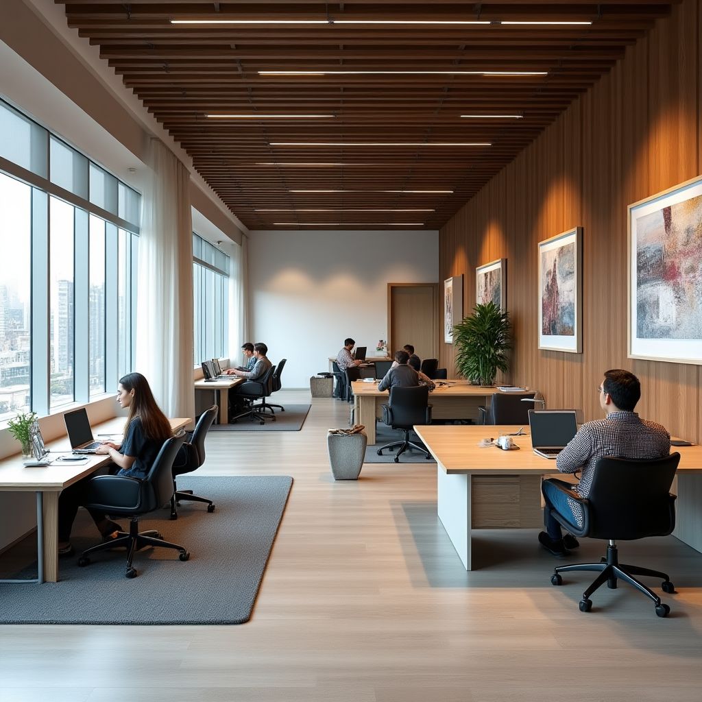 Oficinas modernas de TUFF CLOTHING LIMITED